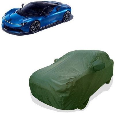Tricway Car Cover For Pininfarina Battista GT Hypercar (With Mirror Pockets)(Green)