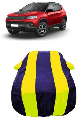 Wegather Car Cover For Jeep Compass Trailhawk 4x4 Opt Diesel (With Mirror Pockets)(Yellow)