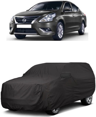 ANTOFY Car Cover For Nissan Sunny XL D Diesel (With Mirror Pockets)(Grey)