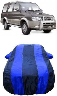 Wegather Car Cover For ICML Extreme Winner CRDFi AC M Stg 9Seater BSIV (With Mirror Pockets)(Blue)