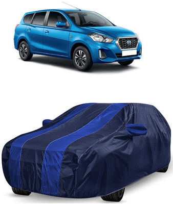 ANTOFY Car Cover For Datsun Go Plus D Petrol (With Mirror Pockets)(Blue, Blue)