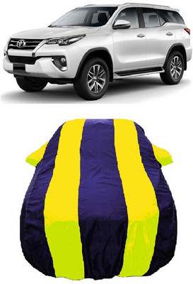 Wegather Car Cover For Toyota Fortuner 4x4 AT (With Mirror Pockets)(Yellow)