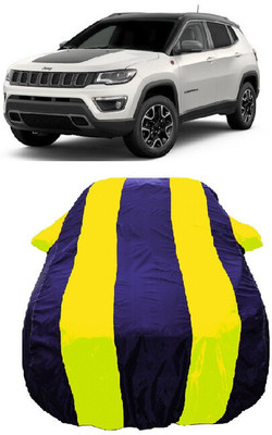 Wegather Car Cover For Jeep Compass Trailhawk 4x4 Diesel (With Mirror Pockets)(Yellow)