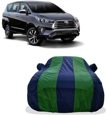 Tricway Car Cover For Toyota Innova Crysta 2.4 GX MT Diesel (With Mirror Pockets)(Green)