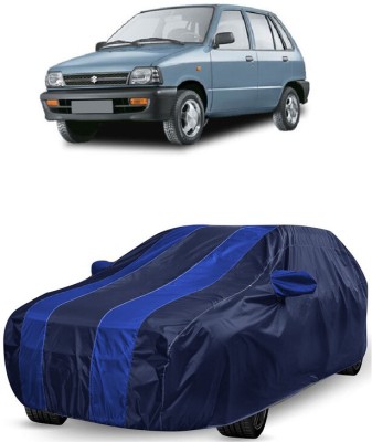 ANTOFY Car Cover For Maruti 800 Std. LPG (With Mirror Pockets)(Blue, Blue)