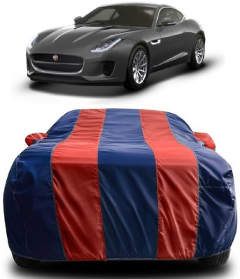 SUGASHRI Car Cover For Jaguar F-Type 5.0 Coupe SVR Petrol (With Mirror Pockets)(Red, Blue)