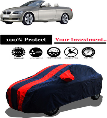 Amexride Car Cover For BMW 3 Series E93 (With Mirror Pockets)(Red)