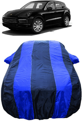 Wegather Car Cover For Porsche Cayenne S Petrol (With Mirror Pockets)(Blue)
