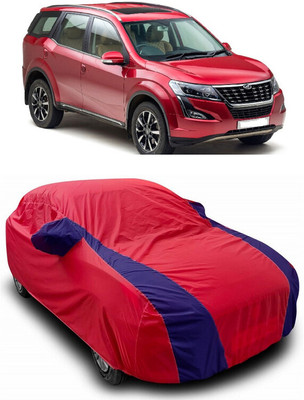 ANTOFY Car Cover For Mahindra XUV500 W5 Diesel (With Mirror Pockets)(Red, Blue)