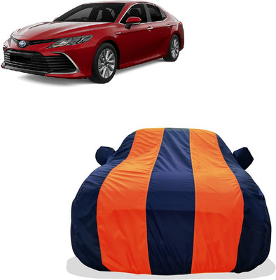 Tricway Car Cover For Toyota Camry (With Mirror Pockets)(Orange)