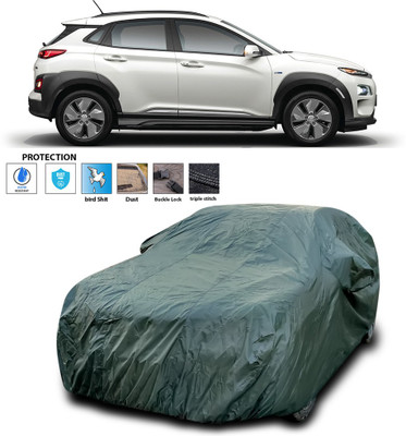 CODOKI Car Cover For Hyundai Kona (With Mirror Pockets)(Green)