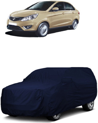 ANTOFY Car Cover For Tata Zest Quadrajet 1.3 75PS XM (With Mirror Pockets)(Blue)