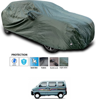 GOSHIV-car and bike accessories Car Cover For Maruti Suzuki Eeco (With Mirror Pockets)(Green)