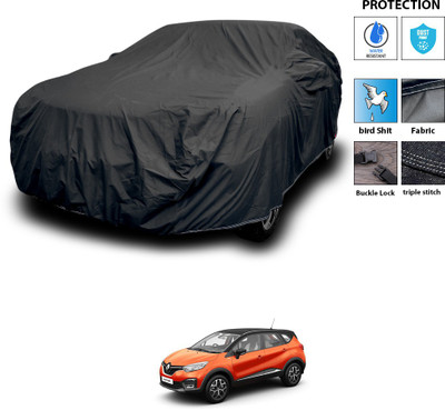 PAGORA Car Cover For Renault Captur (With Mirror Pockets)(Black)