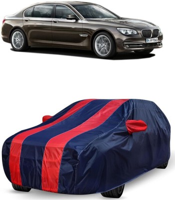 ANTOFY Car Cover For BMW 7 Series 730Ld DPE Diesel (With Mirror Pockets)(Red, Blue)