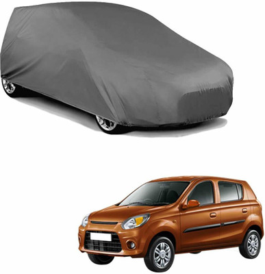 Proractive Car Cover For Maruti Suzuki Alto 800 (Without Mirror Pockets)(Grey)