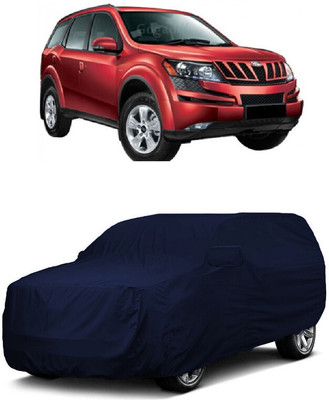 ANTOFY Car Cover For Mahindra XUV500 W8 AWD (With Mirror Pockets)(Blue)