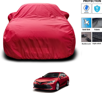PAGORA Car Cover For Toyota Camry (With Mirror Pockets)(Maroon)
