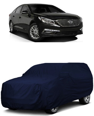 ANTOFY Car Cover For Hyundai Sonata LF3 Active (With Mirror Pockets)(Blue)