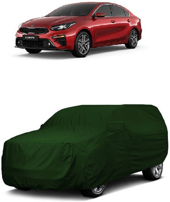 ANTOFY Car Cover For Kia Cerato (With Mirror Pockets)(Green)