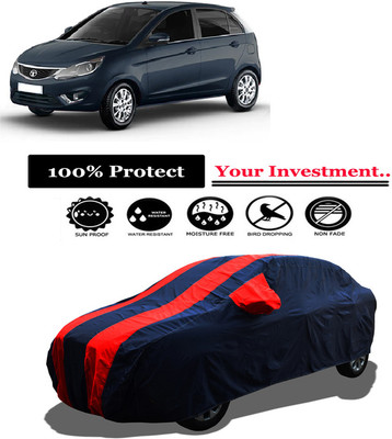 Amexride Car Cover For Tata Bolt Quadrajet XT Diesel (With Mirror Pockets)(Red)