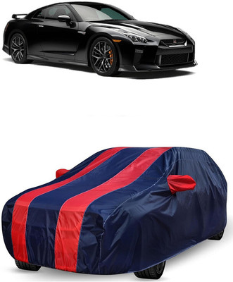 ANTOFY Car Cover For Nissan GT-R 3.8 V6 (With Mirror Pockets)(Red, Blue)