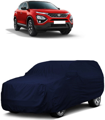 ANTOFY Car Cover For Tata Harrier (With Mirror Pockets)(Blue)