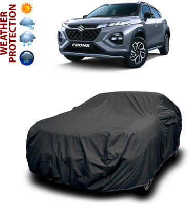 PAGORA Car Cover For Maruti Suzuki Universal For Hatchback (With Mirror Pockets)(Black)