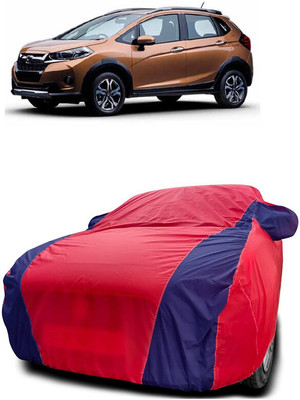 Autoprime Car Cover For Honda WRV i-DTEC S Diesel (With Mirror Pockets)(Red, Blue)