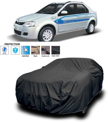 PAGORA Car Cover For Mahindra e-Verito (With Mirror Pockets)(Black)