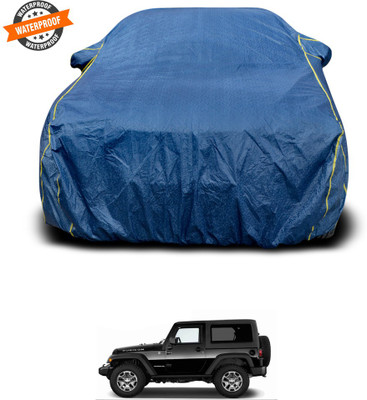 PAGORA Car Cover For Mahindra Thar (With Mirror Pockets)(Blue)