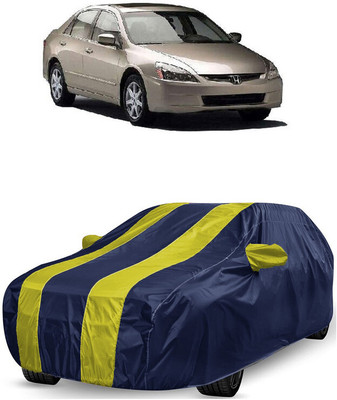 ANTOFY Car Cover For Honda Accord 2.4 i-VTEC 5MT (190HP) (With Mirror Pockets)(Yellow, Blue)