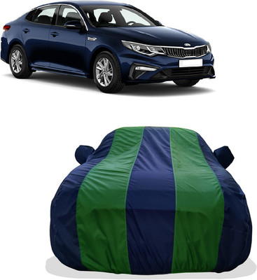 Tricway Car Cover For Kia Optima (With Mirror Pockets)(Green)
