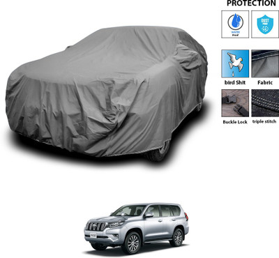 PAGORA Car Cover For Toyota Land Cruiser Prado (With Mirror Pockets)(Grey)
