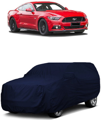 ANTOFY Car Cover For Ford Mustang (With Mirror Pockets)(Blue)