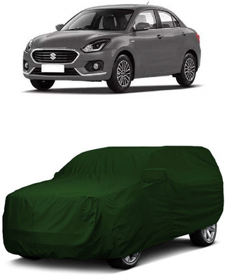 ANTOFY Car Cover For Maruti Suzuki Swift Dzire AMT ZXI Petrol (With Mirror Pockets)(Green)