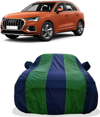 Tricway Car Cover For Audi Q3 (With Mirror Pockets)(Green)