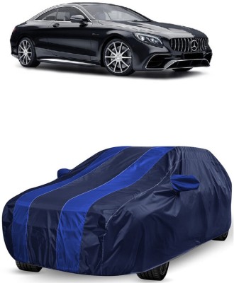 ANTOFY Car Cover For Mercedes Benz S-Class S 63 AMG Coupe (With Mirror Pockets)(Blue, Blue)