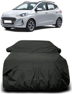 Autoprime Car Cover For Hyundai Grand i10 Nios Magna CRDi Diesel (With Mirror Pockets)(Grey)
