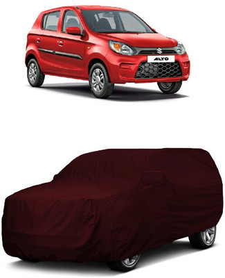 ANTOFY Car Cover For Maruti Suzuki Alto 800 LXI Opt S-CNG (With Mirror Pockets)(Maroon)