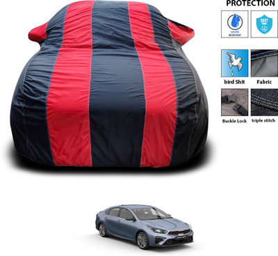 PAGORA Car Cover For Kia Cerato (With Mirror Pockets)(Red)