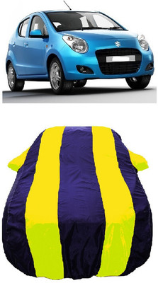Wegather Car Cover For Maruti A-Star Automatic (With Mirror Pockets)(Yellow)