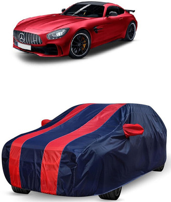 ANTOFY Car Cover For Mercedes Benz AMG GT Roadster Petrol (With Mirror Pockets)(Red, Blue)