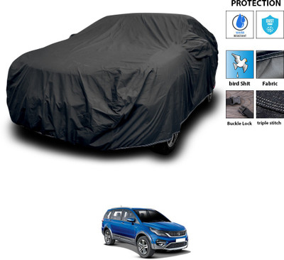 CODOKI Car Cover For Tata Hexa (With Mirror Pockets)(Black)