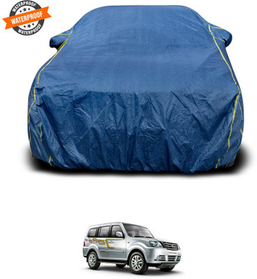 PAGORA Car Cover For Tata Sumo Grande (With Mirror Pockets)(Blue)