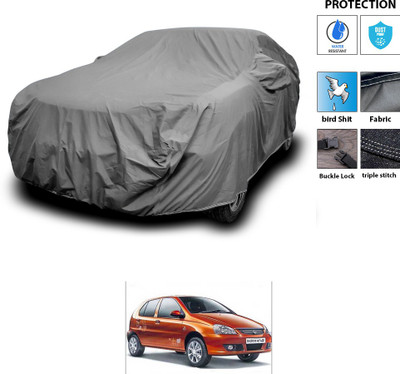 PAGORA Car Cover For Tata Indica eV2 (With Mirror Pockets)(Grey)