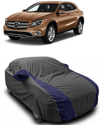 ANTOFY Car Cover For Mercedes Benz GLA Class Urban Edition 220d Diesel (With Mirror Pockets)(Grey, Blue)