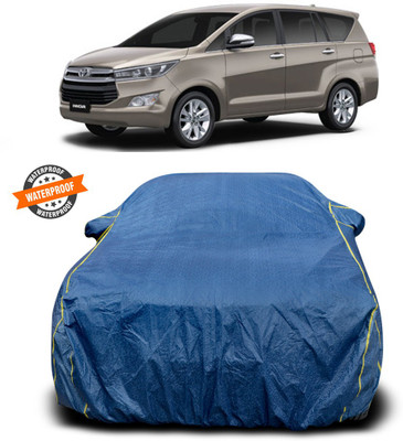 PAGORA Car Cover For Toyota Innova (With Mirror Pockets)(Blue)