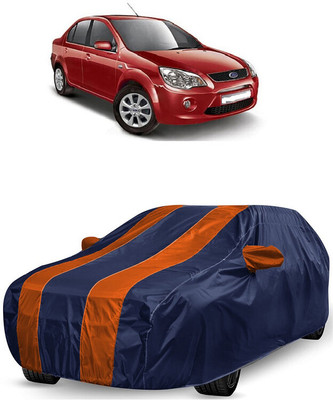 ANTOFY Car Cover For Ford Dura Torque MT 1.4L (With Mirror Pockets)(Orange, Blue)