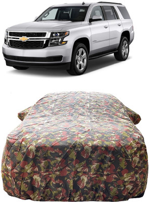 Wegather Car Cover For Chevrolet Tahoe Vortec V8 (With Mirror Pockets)(Multicolor)
